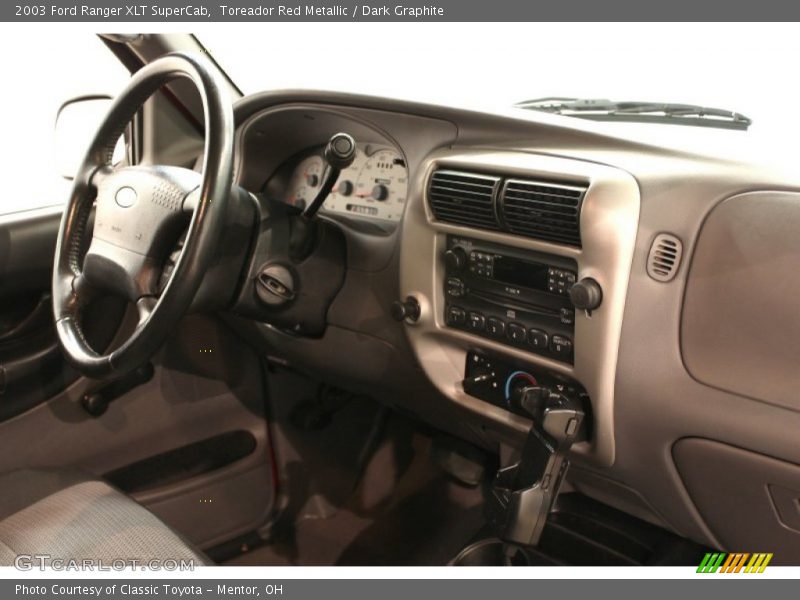 Toreador Red Metallic / Dark Graphite 2003 Ford Ranger XLT SuperCab