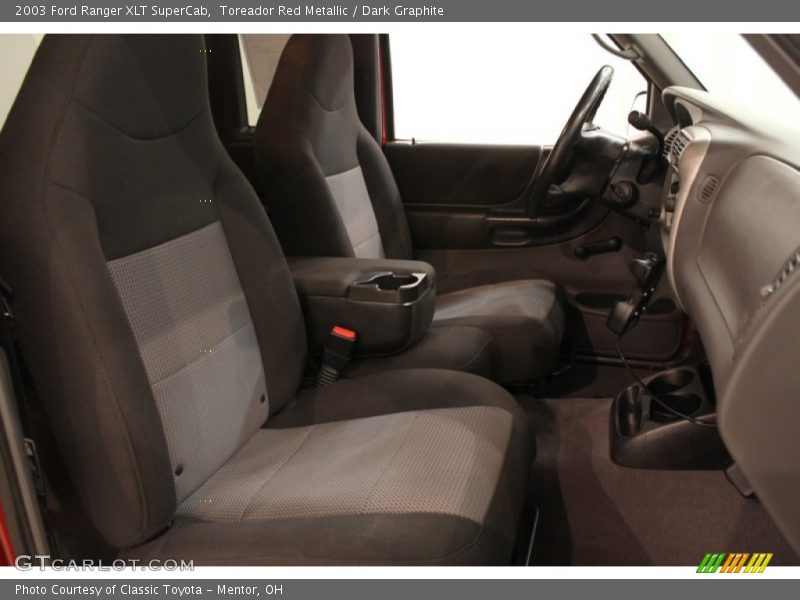 Toreador Red Metallic / Dark Graphite 2003 Ford Ranger XLT SuperCab