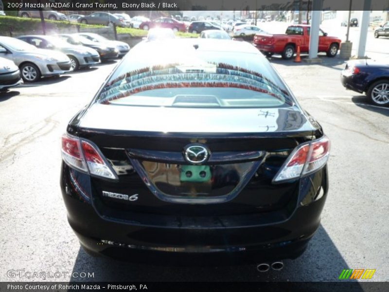 Ebony Black / Black 2009 Mazda MAZDA6 i Grand Touring