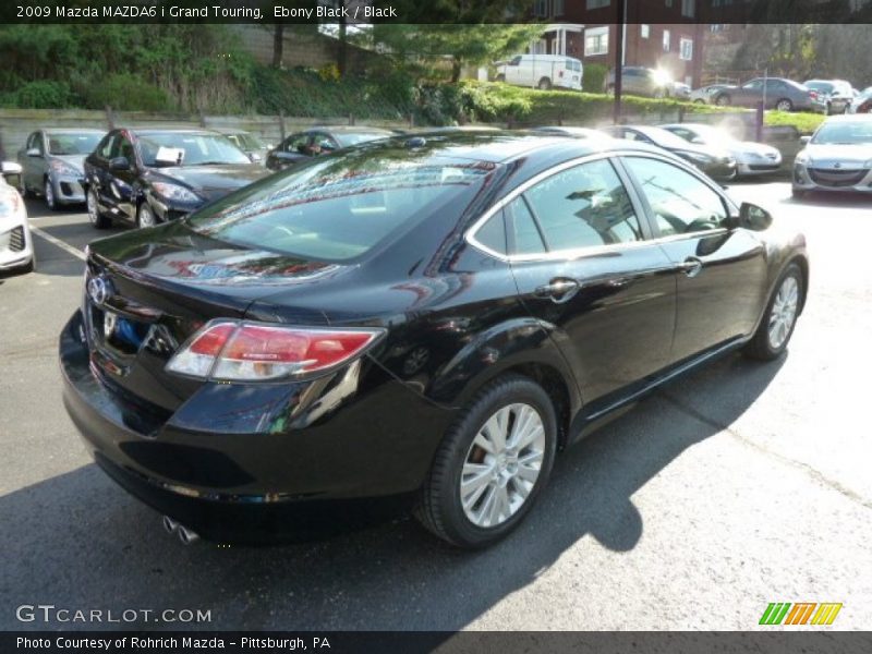 Ebony Black / Black 2009 Mazda MAZDA6 i Grand Touring