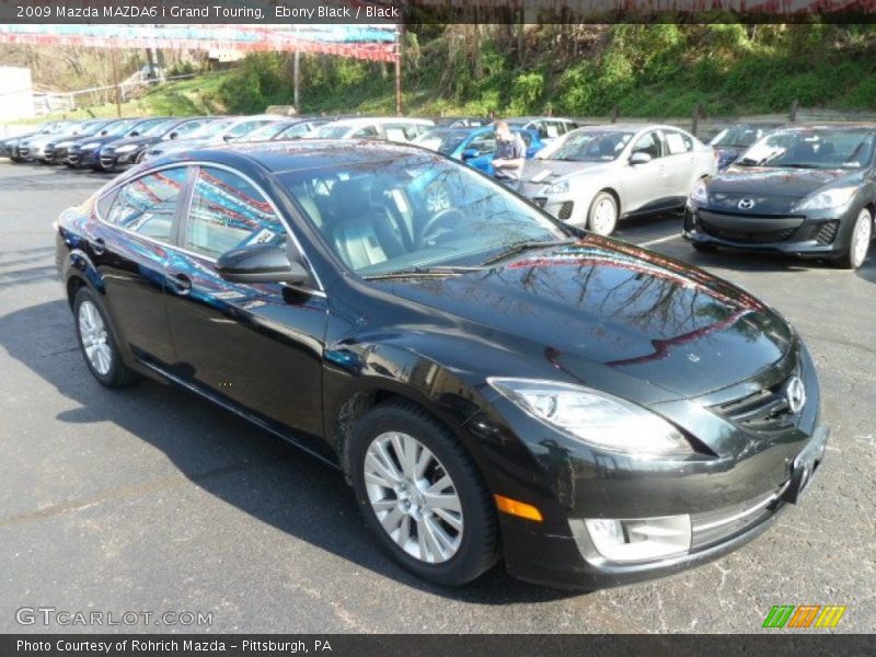 Ebony Black / Black 2009 Mazda MAZDA6 i Grand Touring