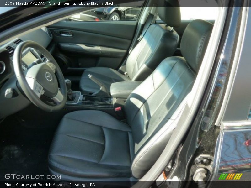Ebony Black / Black 2009 Mazda MAZDA6 i Grand Touring