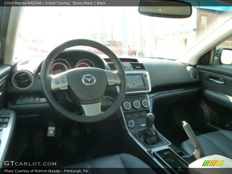 Ebony Black / Black 2009 Mazda MAZDA6 i Grand Touring