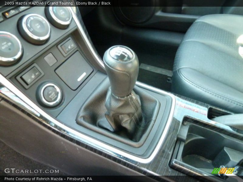 Ebony Black / Black 2009 Mazda MAZDA6 i Grand Touring