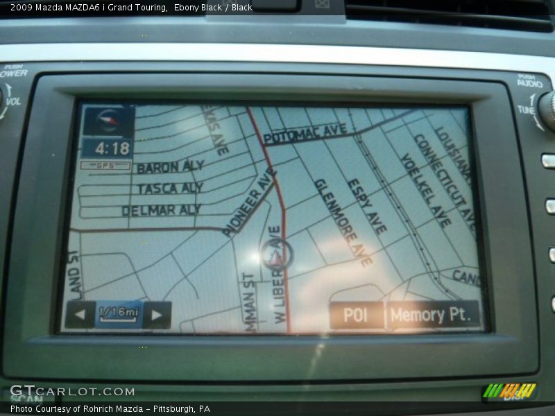 Ebony Black / Black 2009 Mazda MAZDA6 i Grand Touring