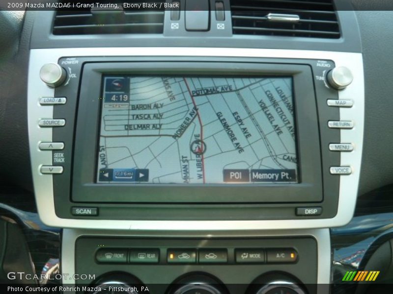 Ebony Black / Black 2009 Mazda MAZDA6 i Grand Touring