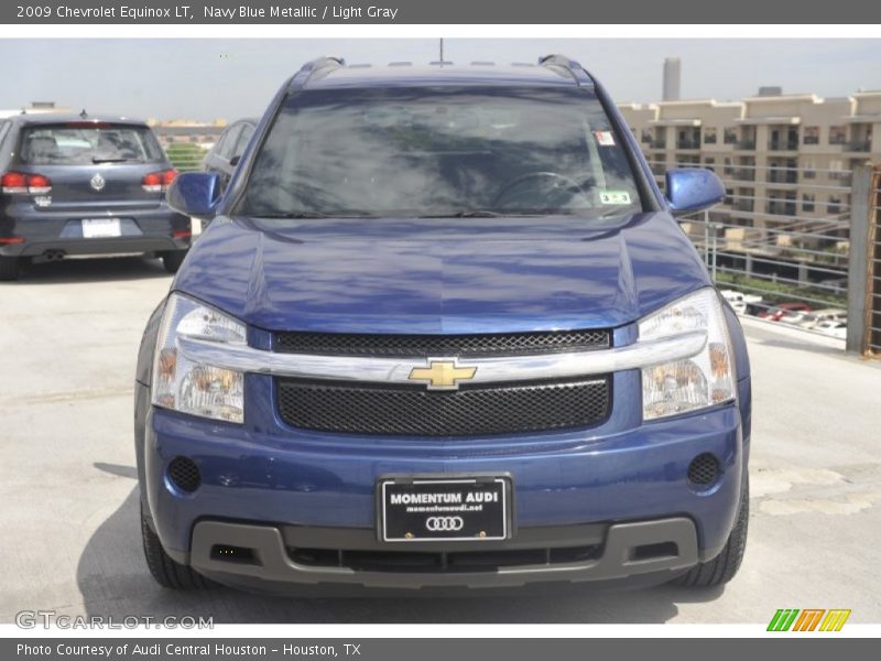 Navy Blue Metallic / Light Gray 2009 Chevrolet Equinox LT