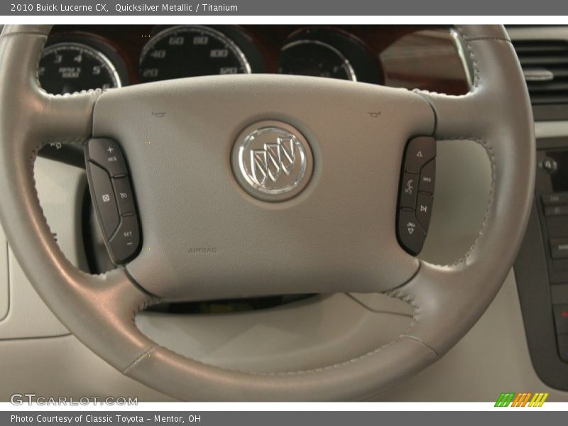 Quicksilver Metallic / Titanium 2010 Buick Lucerne CX