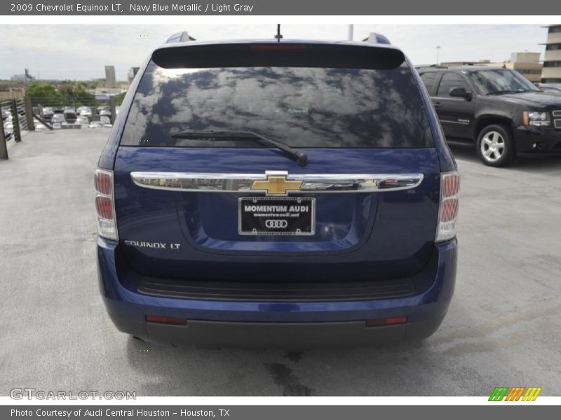 Navy Blue Metallic / Light Gray 2009 Chevrolet Equinox LT