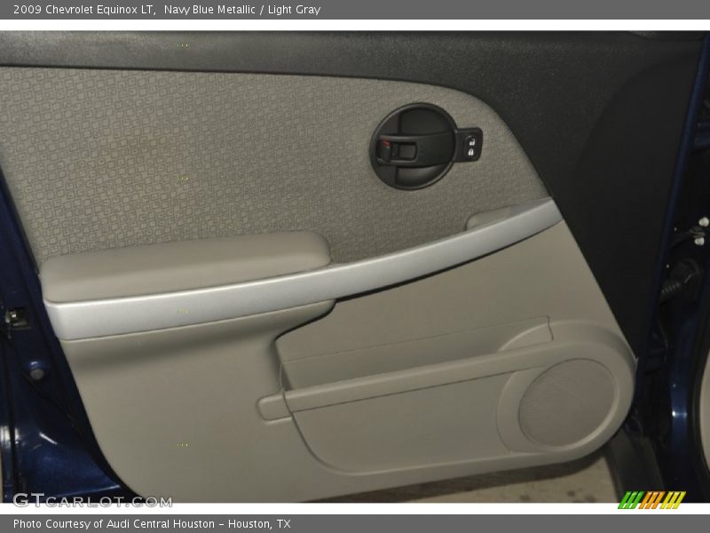 Navy Blue Metallic / Light Gray 2009 Chevrolet Equinox LT