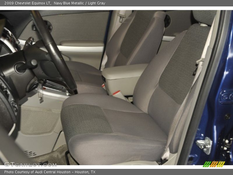Navy Blue Metallic / Light Gray 2009 Chevrolet Equinox LT