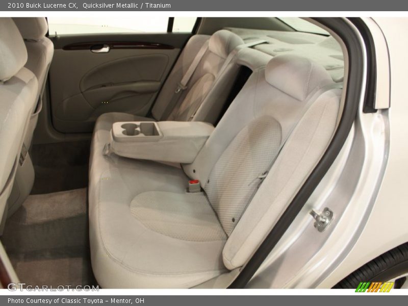 Rear Seat of 2010 Lucerne CX