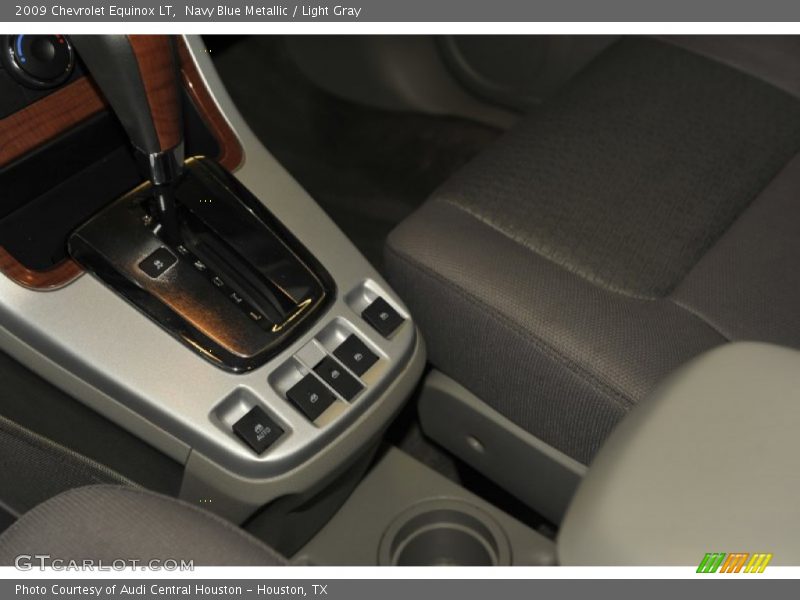 Navy Blue Metallic / Light Gray 2009 Chevrolet Equinox LT