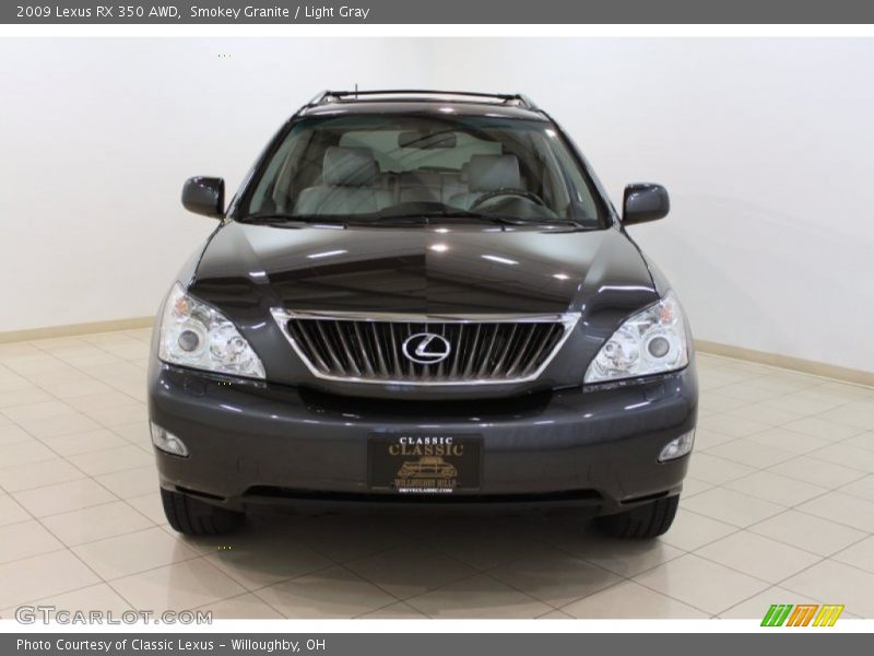 Smokey Granite / Light Gray 2009 Lexus RX 350 AWD