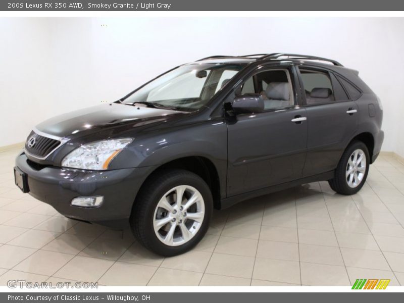 Smokey Granite / Light Gray 2009 Lexus RX 350 AWD