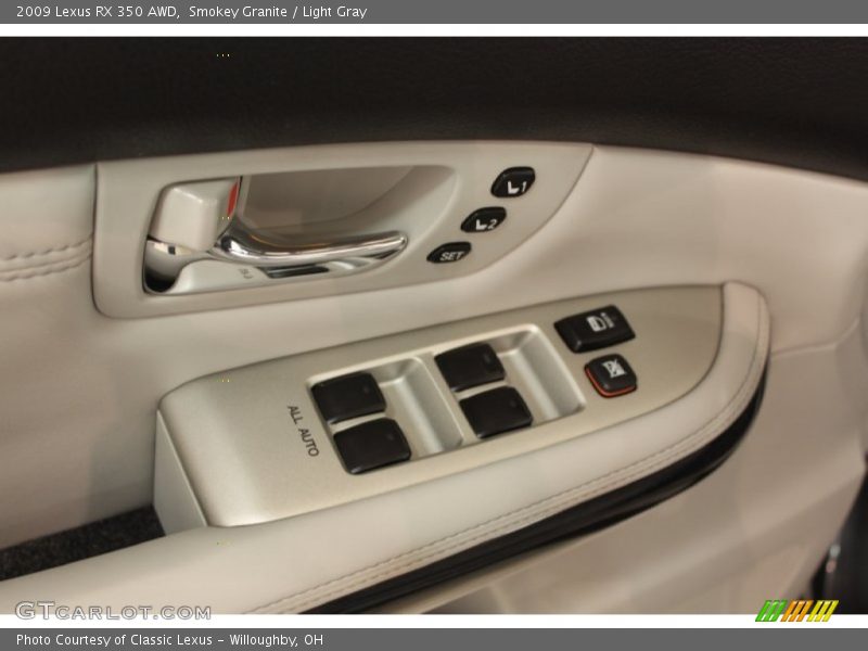 Smokey Granite / Light Gray 2009 Lexus RX 350 AWD
