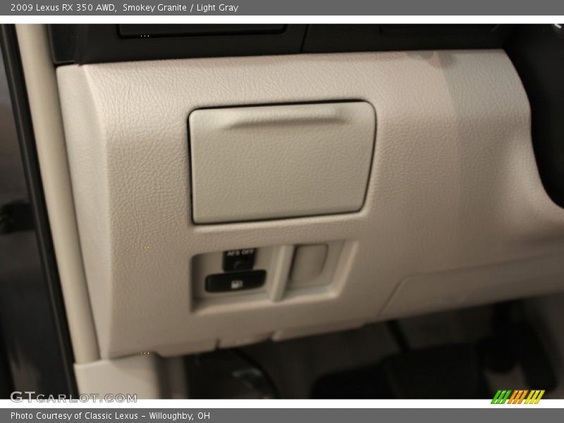 Smokey Granite / Light Gray 2009 Lexus RX 350 AWD
