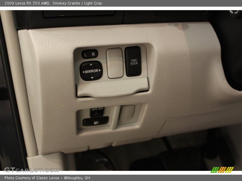 Smokey Granite / Light Gray 2009 Lexus RX 350 AWD