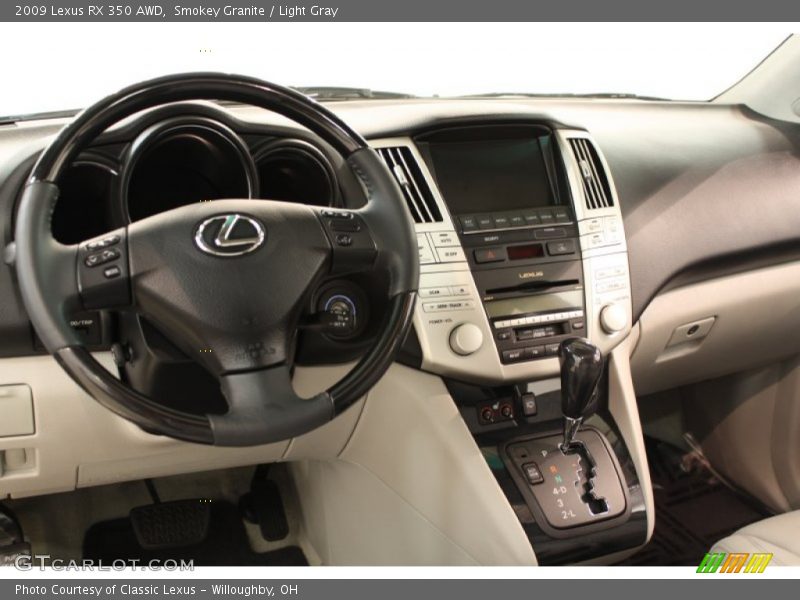 Smokey Granite / Light Gray 2009 Lexus RX 350 AWD