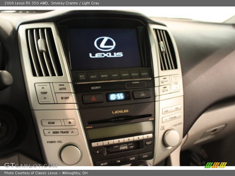 Smokey Granite / Light Gray 2009 Lexus RX 350 AWD