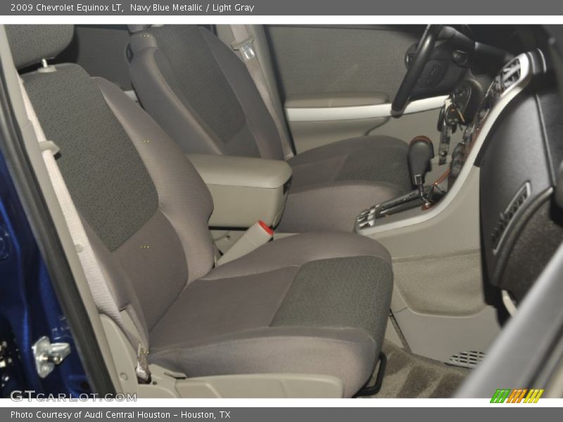 Navy Blue Metallic / Light Gray 2009 Chevrolet Equinox LT