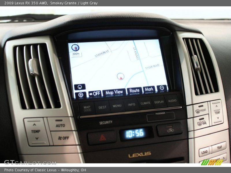 Smokey Granite / Light Gray 2009 Lexus RX 350 AWD