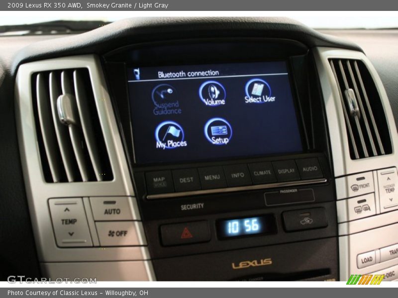 Smokey Granite / Light Gray 2009 Lexus RX 350 AWD