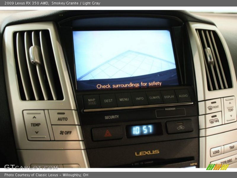 Smokey Granite / Light Gray 2009 Lexus RX 350 AWD