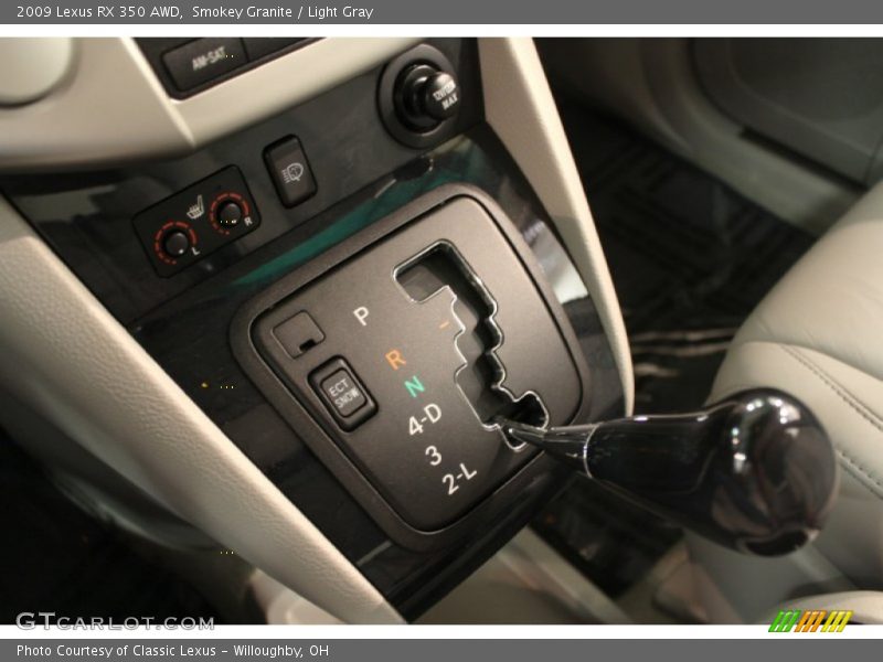 Smokey Granite / Light Gray 2009 Lexus RX 350 AWD