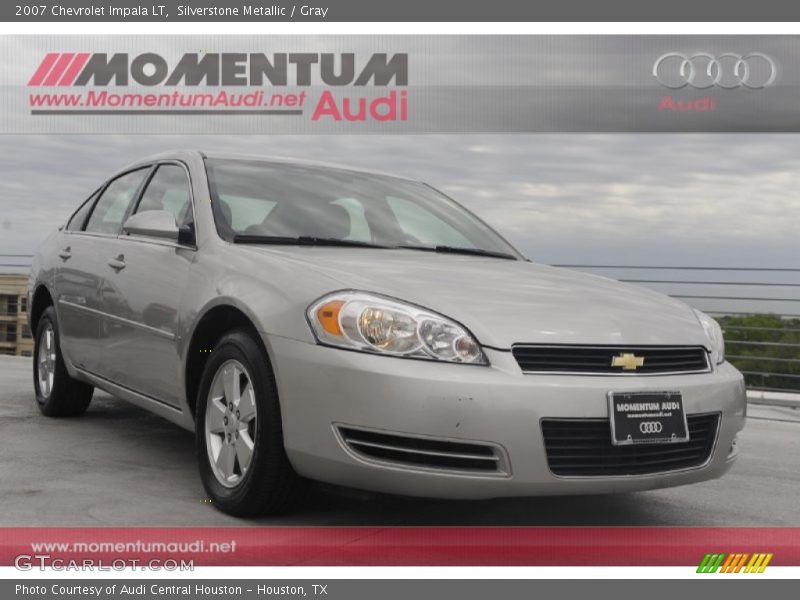 Silverstone Metallic / Gray 2007 Chevrolet Impala LT