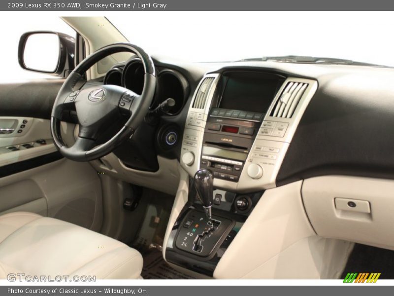 Smokey Granite / Light Gray 2009 Lexus RX 350 AWD