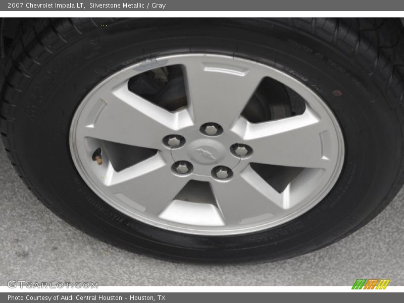 Silverstone Metallic / Gray 2007 Chevrolet Impala LT