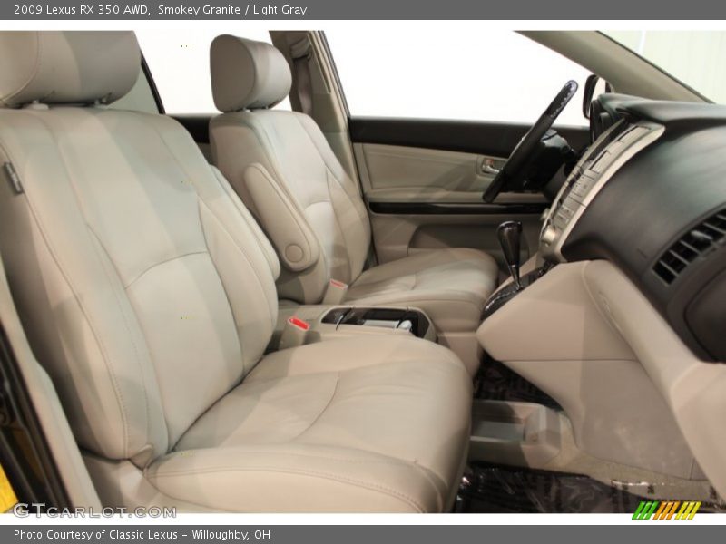 Smokey Granite / Light Gray 2009 Lexus RX 350 AWD