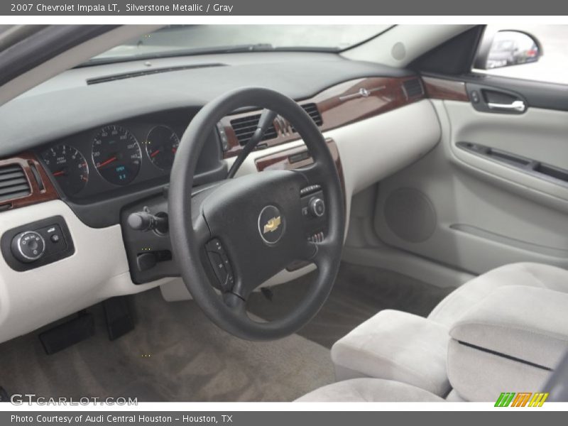 Silverstone Metallic / Gray 2007 Chevrolet Impala LT
