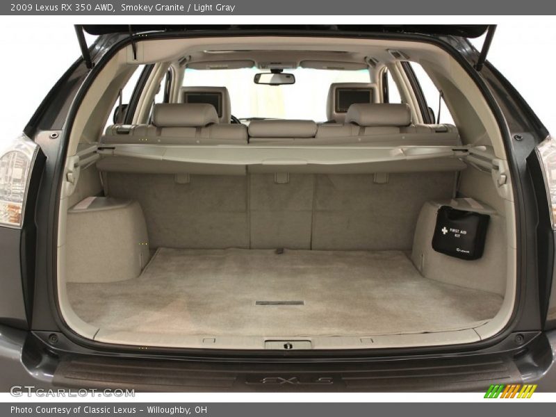 Smokey Granite / Light Gray 2009 Lexus RX 350 AWD