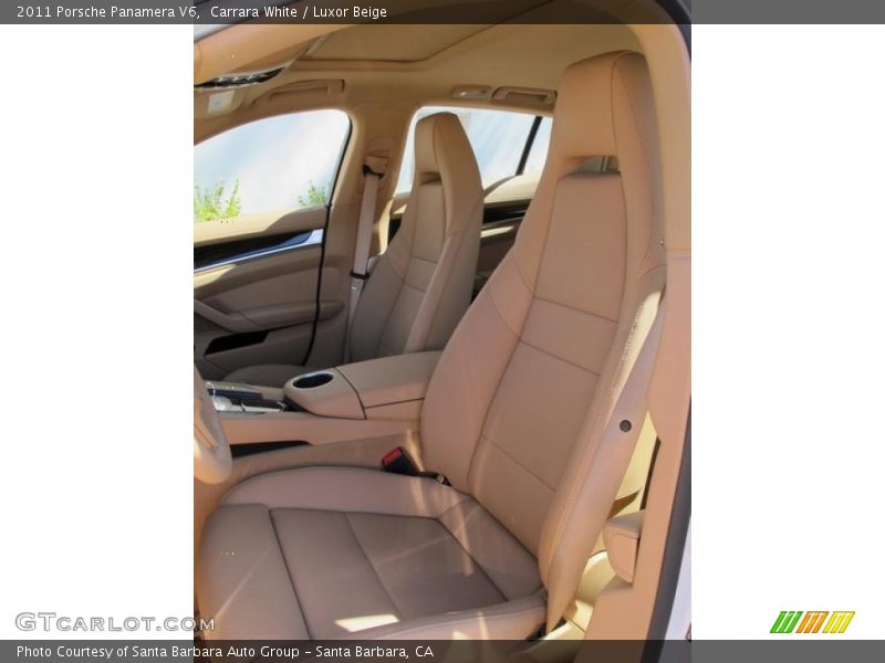 Carrara White / Luxor Beige 2011 Porsche Panamera V6