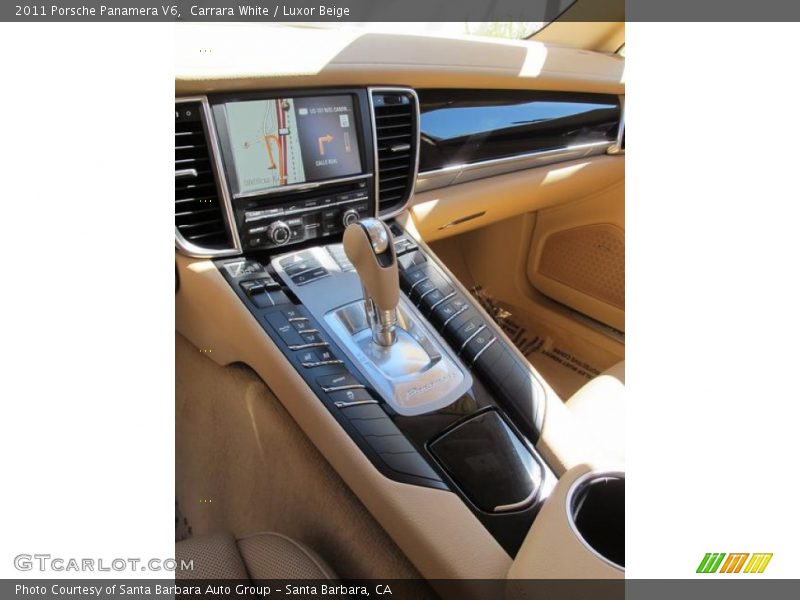 Carrara White / Luxor Beige 2011 Porsche Panamera V6
