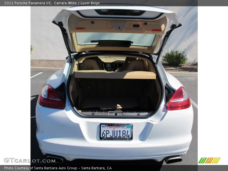 Carrara White / Luxor Beige 2011 Porsche Panamera V6