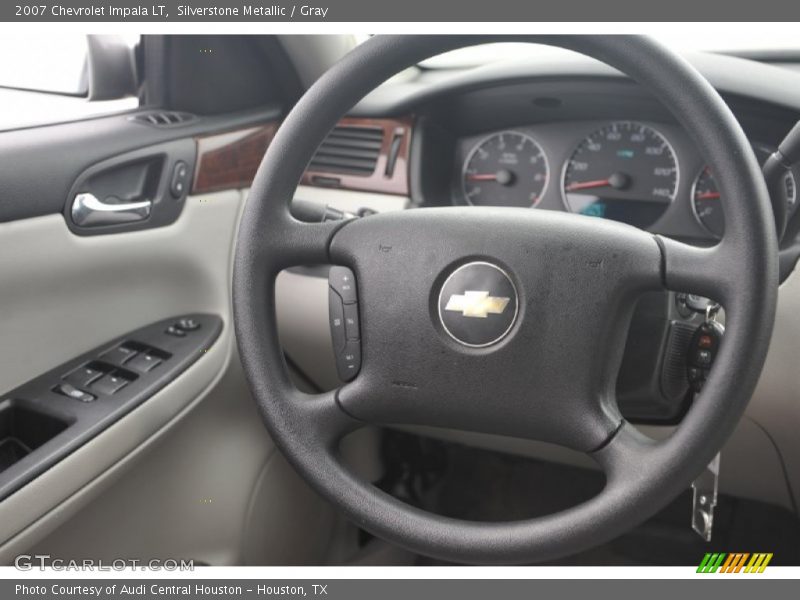 Silverstone Metallic / Gray 2007 Chevrolet Impala LT