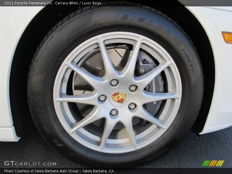 Carrara White / Luxor Beige 2011 Porsche Panamera V6