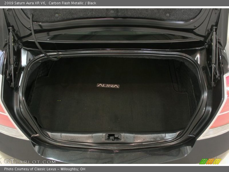 Carbon Flash Metallic / Black 2009 Saturn Aura XR V6