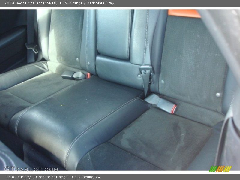 HEMI Orange / Dark Slate Gray 2009 Dodge Challenger SRT8