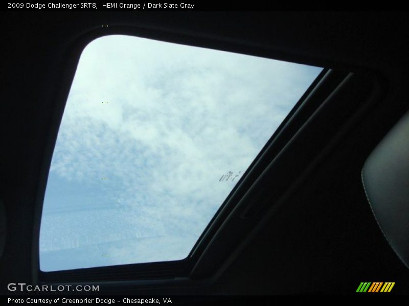 HEMI Orange / Dark Slate Gray 2009 Dodge Challenger SRT8