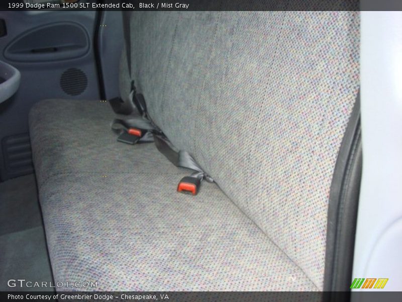 Black / Mist Gray 1999 Dodge Ram 1500 SLT Extended Cab
