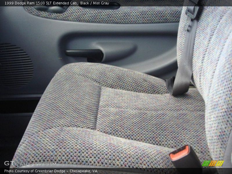 Black / Mist Gray 1999 Dodge Ram 1500 SLT Extended Cab