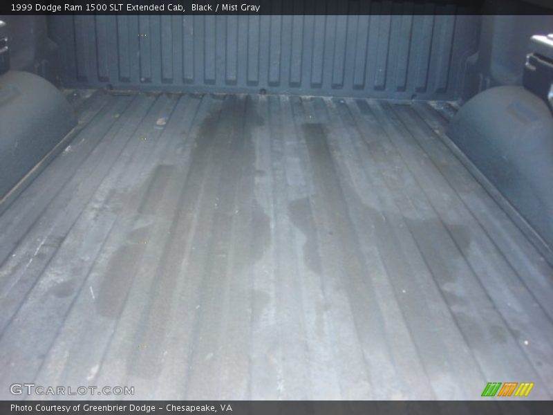 Black / Mist Gray 1999 Dodge Ram 1500 SLT Extended Cab