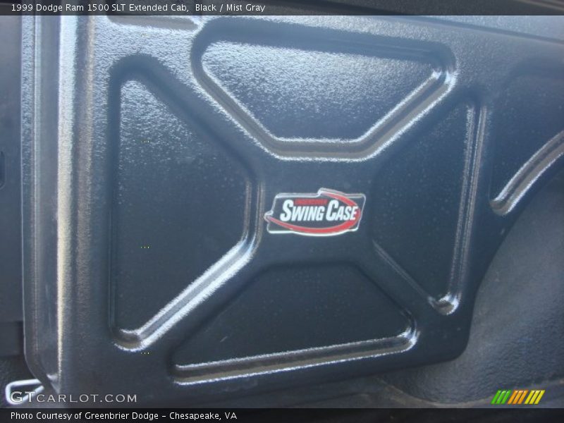 Black / Mist Gray 1999 Dodge Ram 1500 SLT Extended Cab