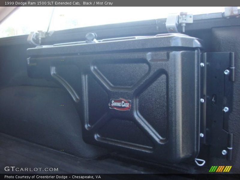 Black / Mist Gray 1999 Dodge Ram 1500 SLT Extended Cab