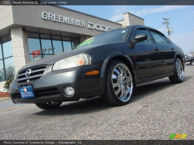 Gray Lustre / Frost 2003 Nissan Maxima SE