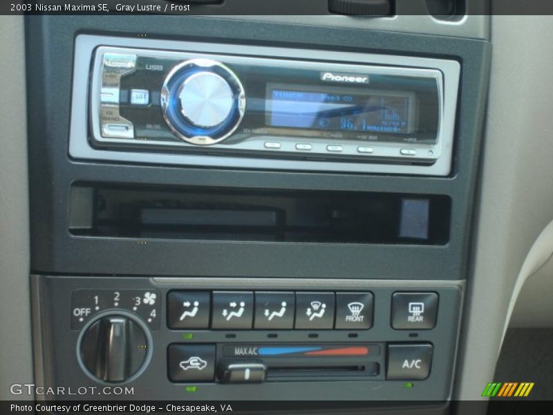 Gray Lustre / Frost 2003 Nissan Maxima SE